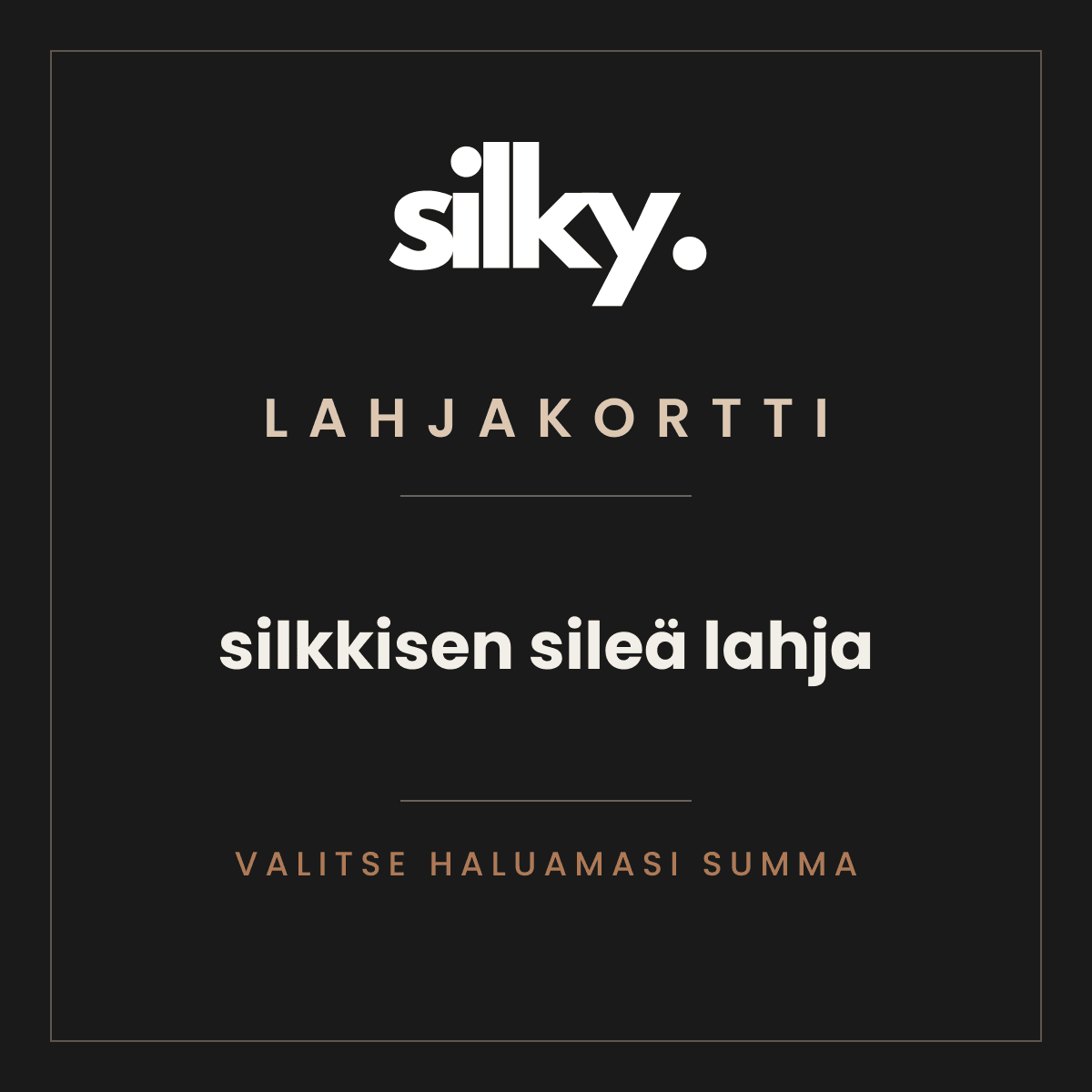 Lahjakortti