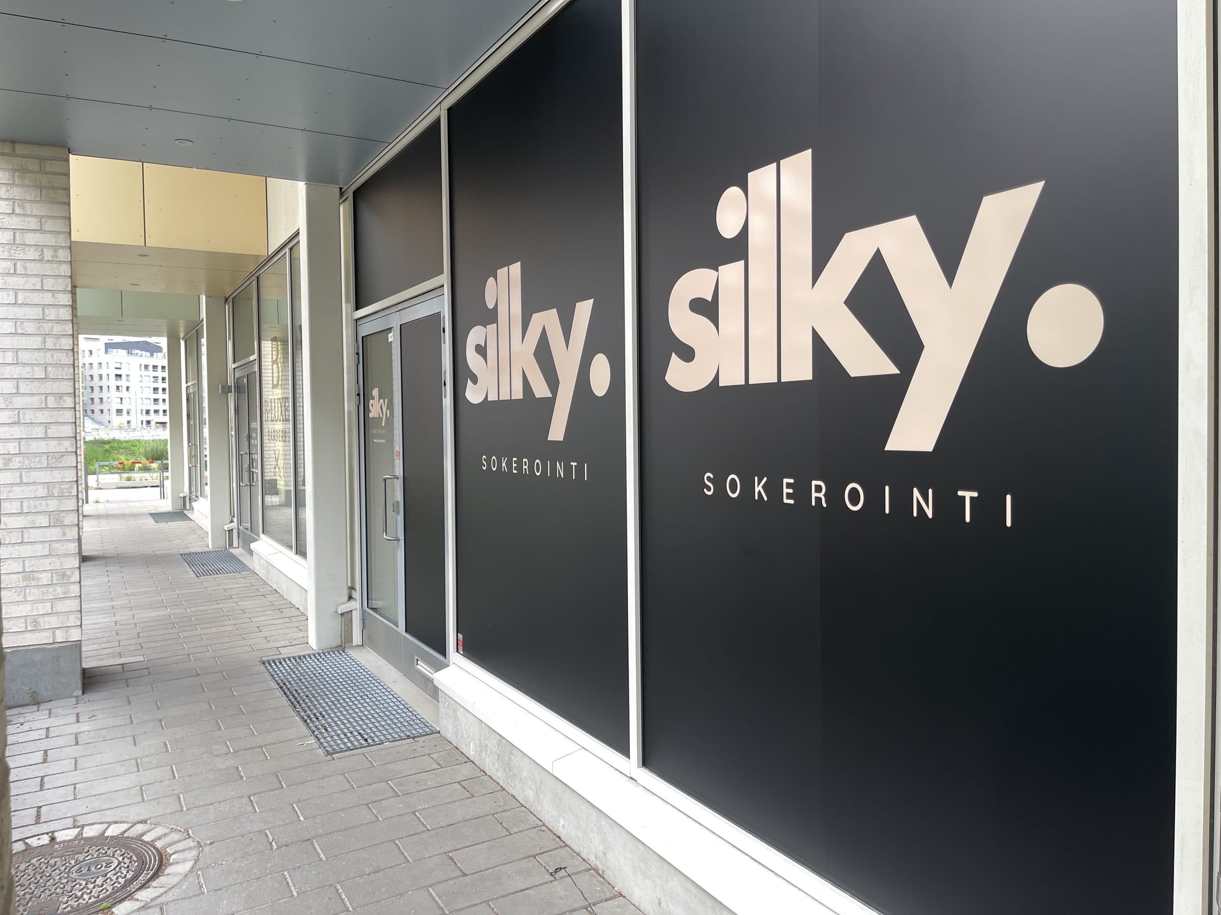 Silky Sokeroinnin julkisivu Kalasatamassa